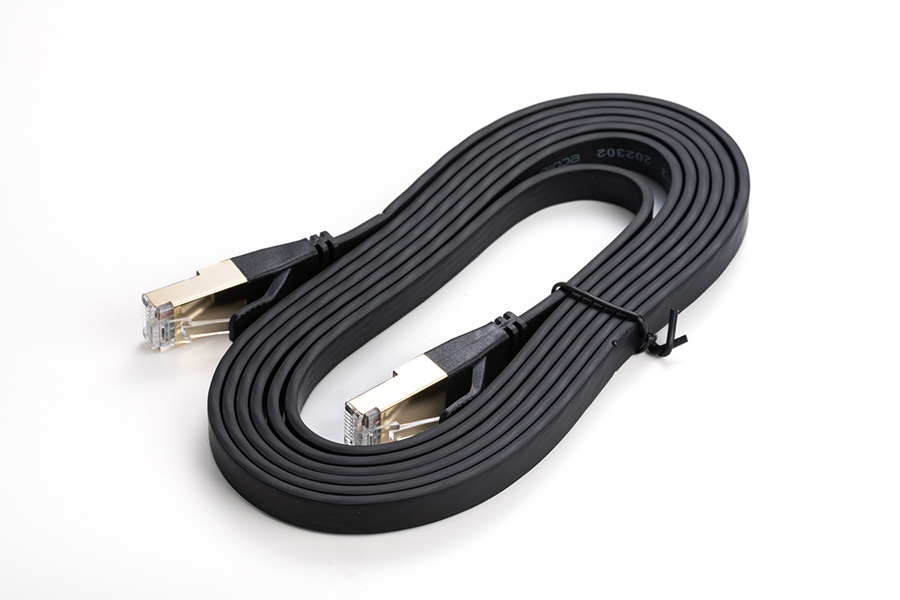 超速フラットLANケーブルCAT8 2m
  
 