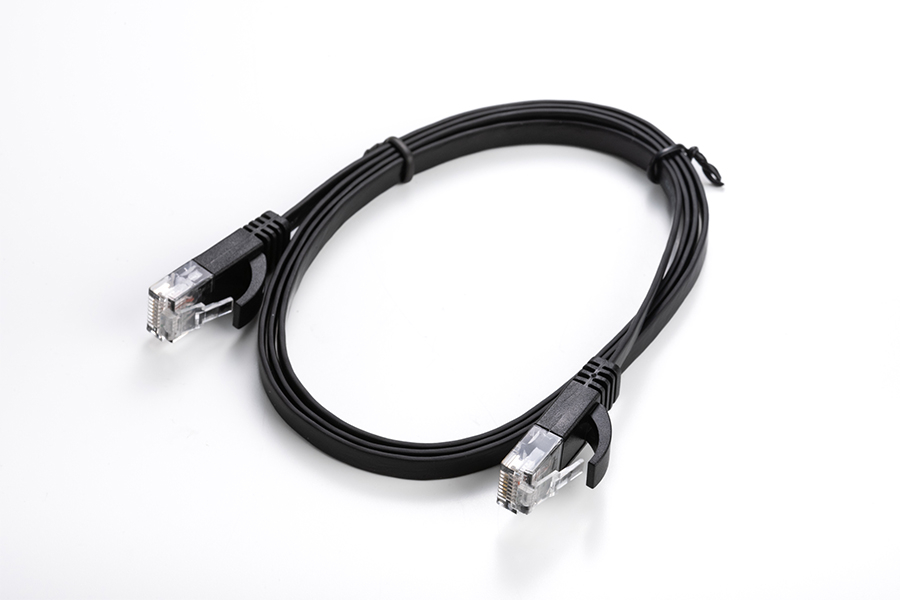 フラットLANケーブル CAT6A 1m
  
 