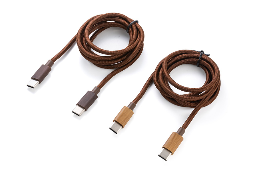 THE WOOD Charging and Transfer Cable Type-C - Type-C 3A 1m